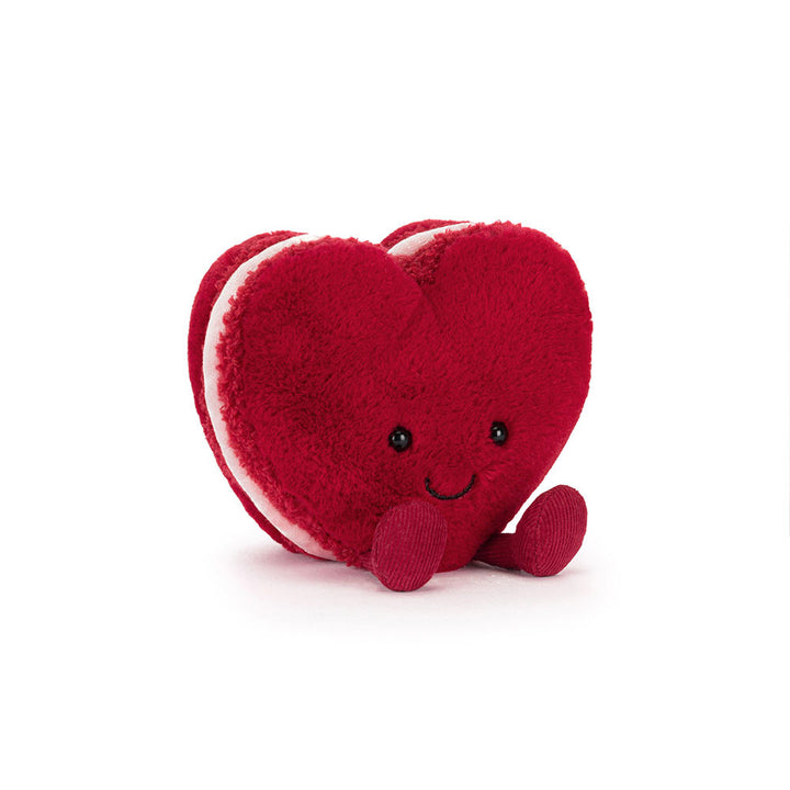 Amuseables Arlette Red Heart Macaron by Jellycat
