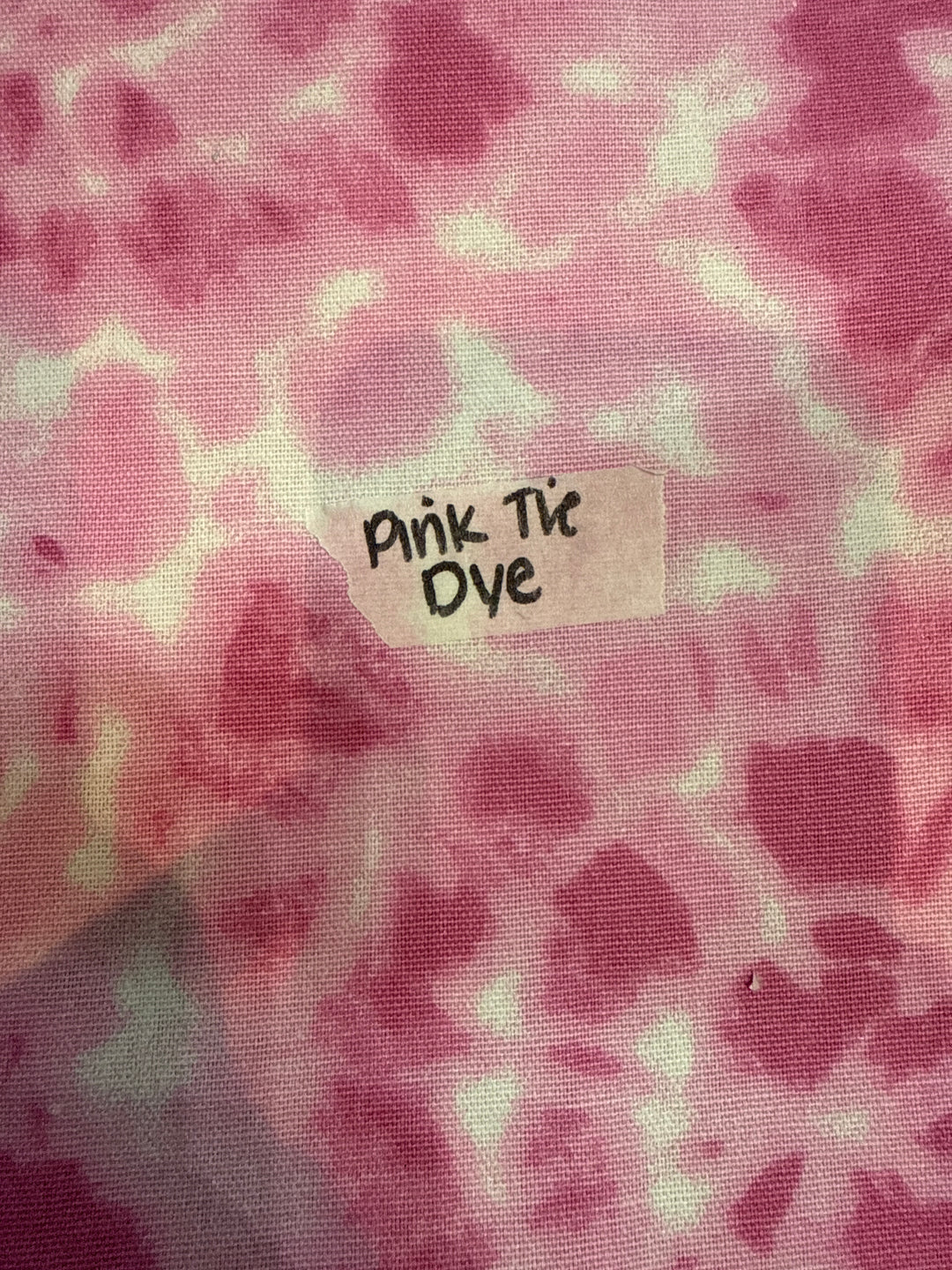 MJ TX PREPO SINGLE LADIES: Pink Tie Dye Mini Top Zip by Makeup Junkie (Ships in 3-4 Weeks)