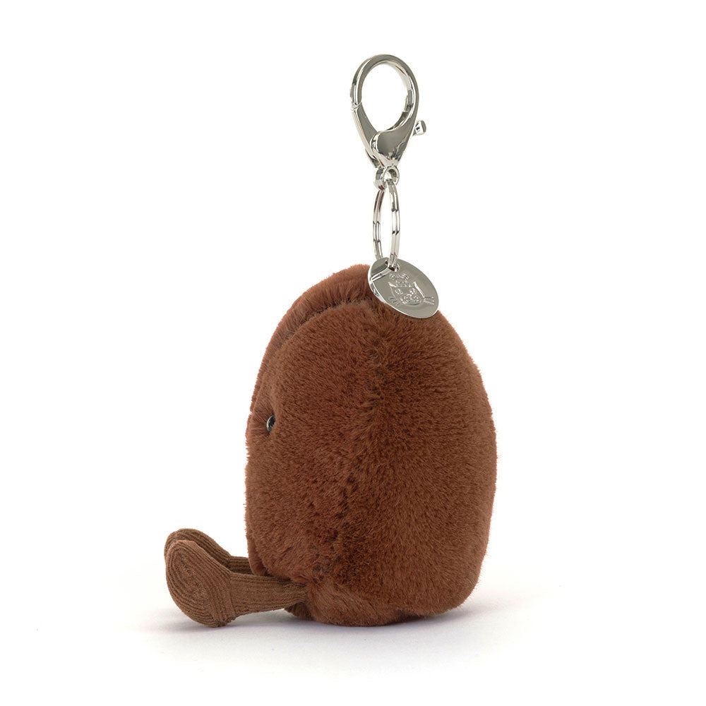 Amuseables Coffee Bean Bag Charm by Jellycat