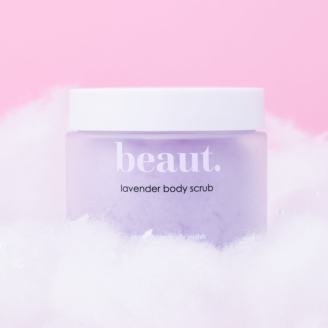 Lavender body scrub By beaut. (Ready To Ship)