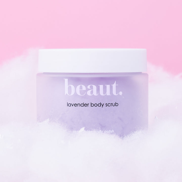 Lavender body scrub By beaut. (Ready To Ship)