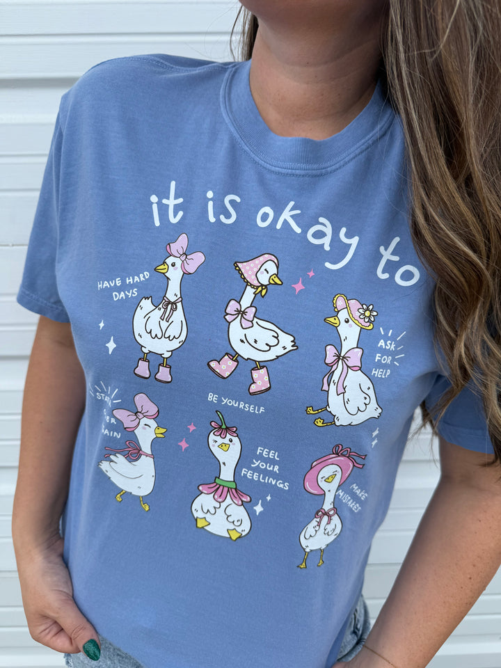 by PrepO: 'It Is Okay' Graphic Tee (Ships in 2-3 Weeks)