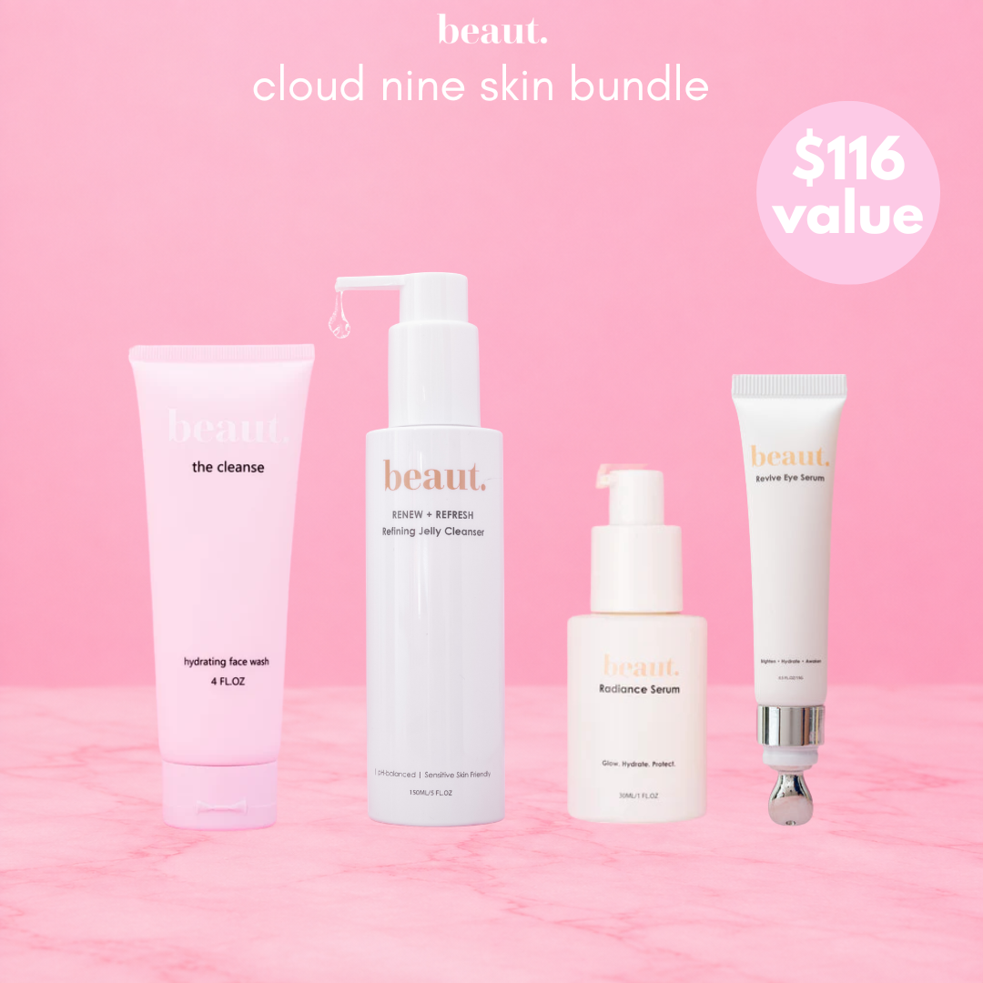 cloud nine skincare bundle by beaut. (Ships in 2-3 Weeks)