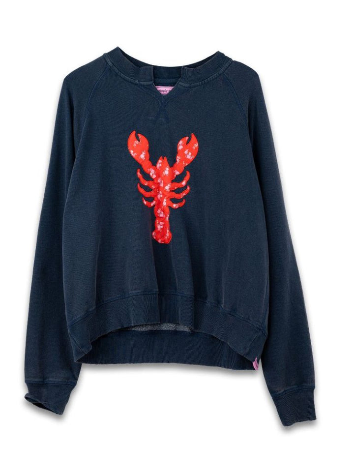 Distressed Summer Crew - Lobster by Simply Southern