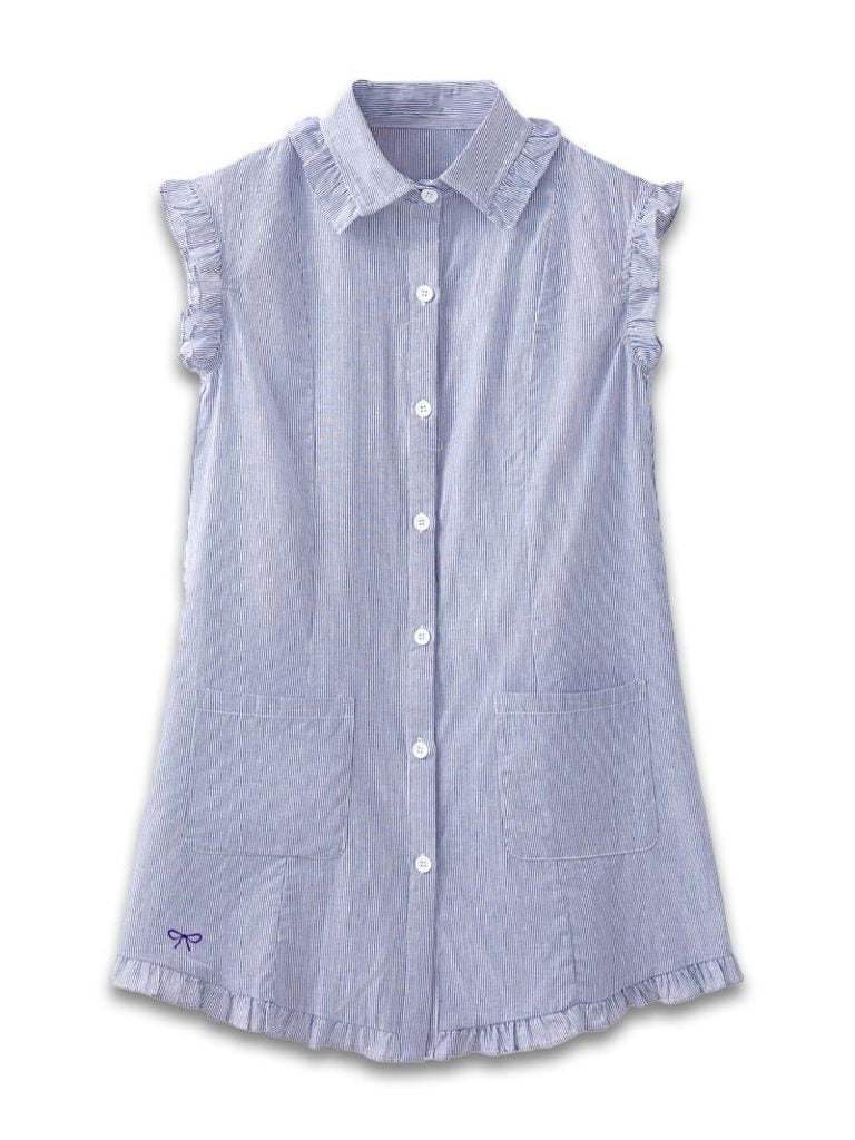 Baby Blues Shirt Dress by Simply Southern
