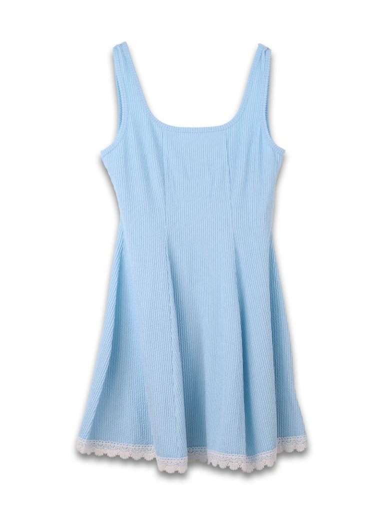 Corded Tank Dress - Blue by Simply Southern