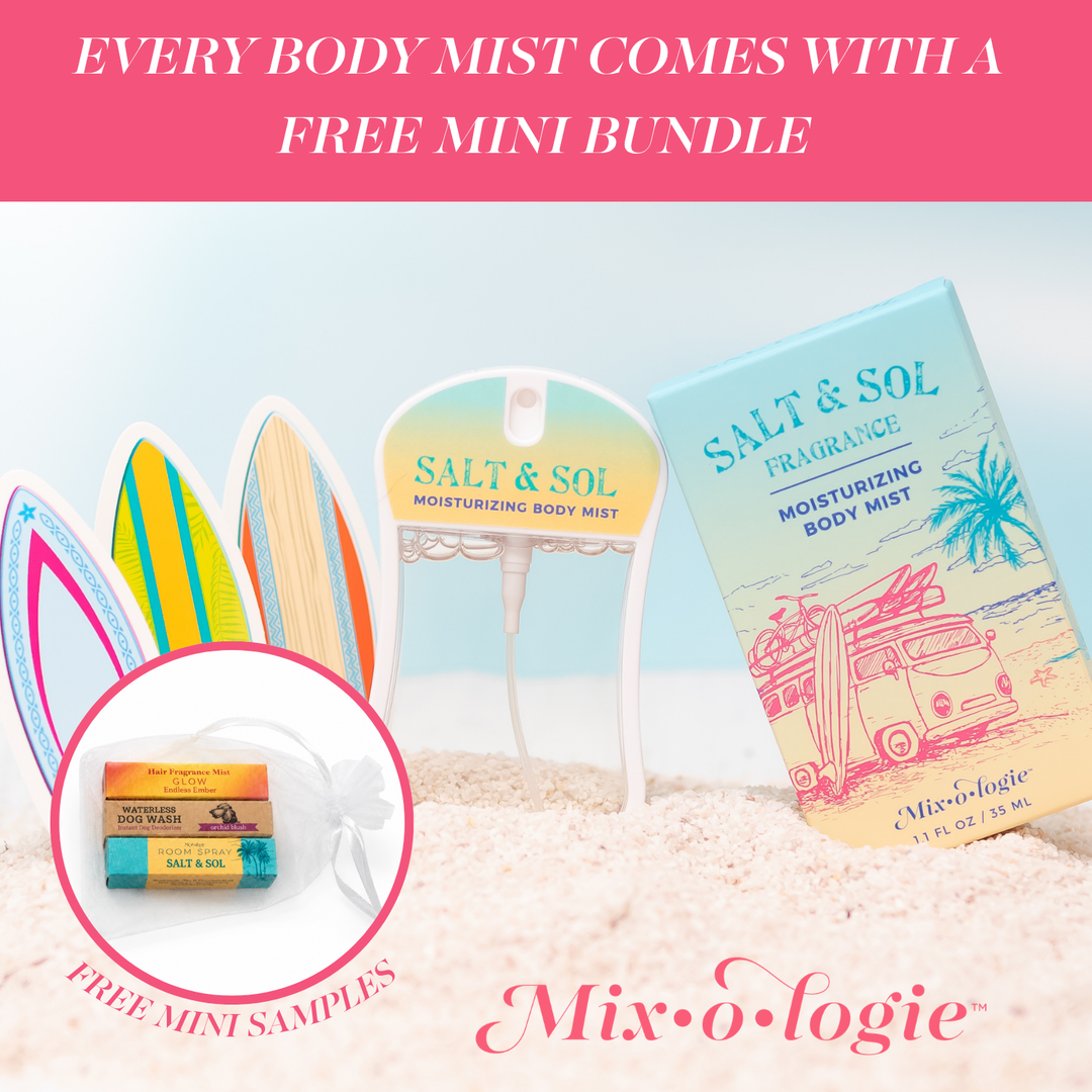 Moisturizing Body Mist with Free Mini Bundle by Mixologie (SEPT ARRAY: Ships in 2-3 Weeks)
