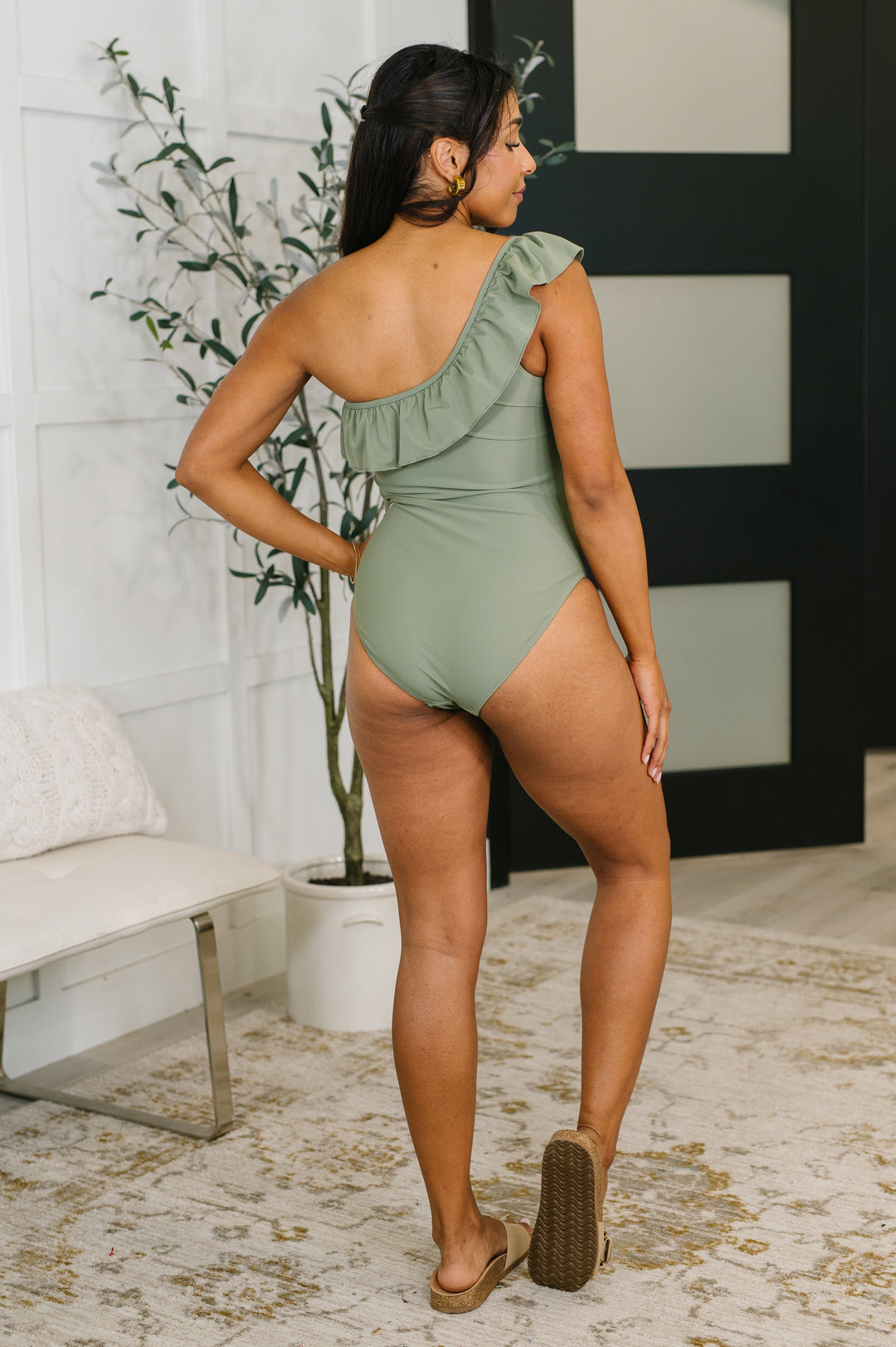 A Tan Line Happiness One Piece Swim Suit - 5/4