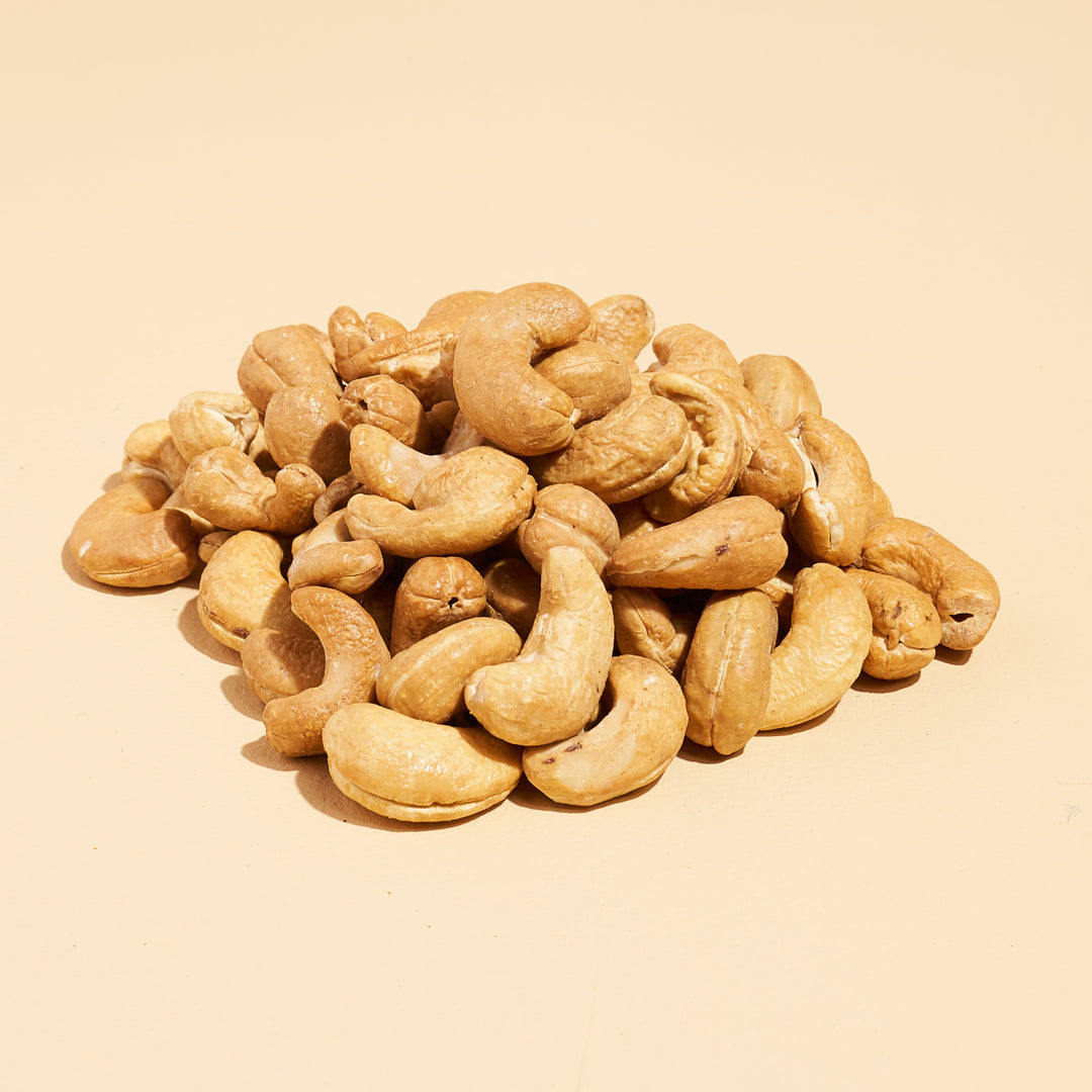Dry Roasted & Unsalted Cashews - Treats Live