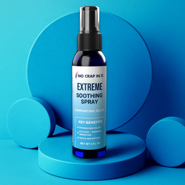 Pain Relief - Extreme Soothing Spray by No Crap In It (PREORDER: Ships in 2-3 Weeks)