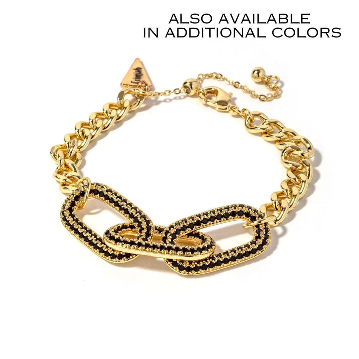 Adeline Bracelet - Black By Erimish (Ships in 2-3 Weeks)
