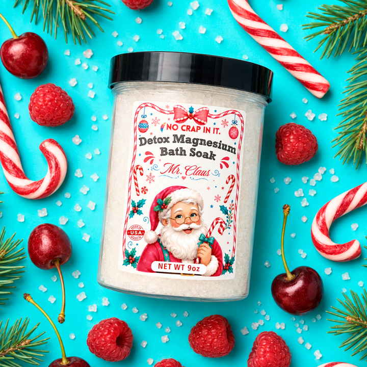 Mr. Claus Products by No Crap In It (SEPT ARRAY: Ships in 2-3 Weeks)