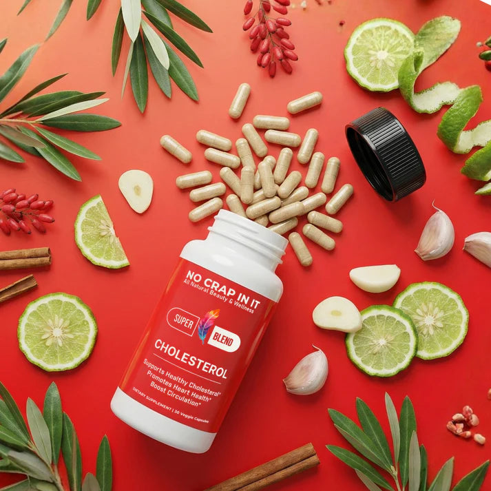 Super Blend Vitamin Supplements - Cholesterol Support by No Crap In It (PREORDER: Ships in 2-3 Weeks)