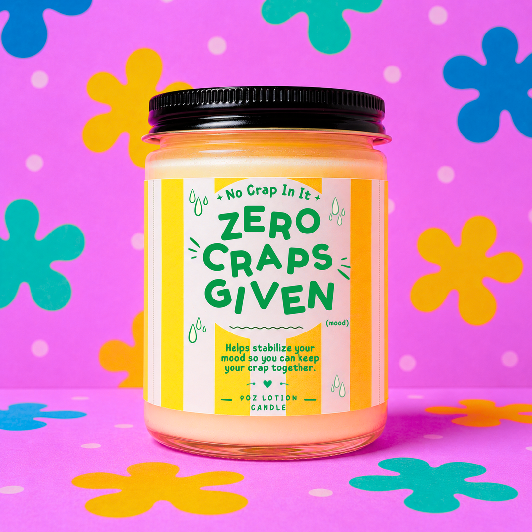 Crap for That - Lotion Candles by No Crap In It (SEPT ARRAY: Ships in 2-3 Weeks)
