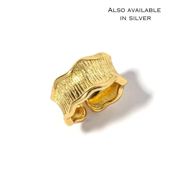 Tide Ring - Gold By Erimish (Ships in 2-3 Weeks)