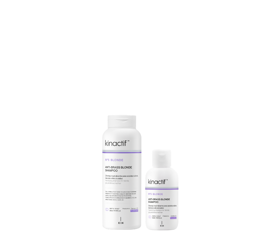 Anti Brass Shampoo Home and Away Kit by Kin Cosmetics (PREORDER: Ships in 2-3 Weeks)