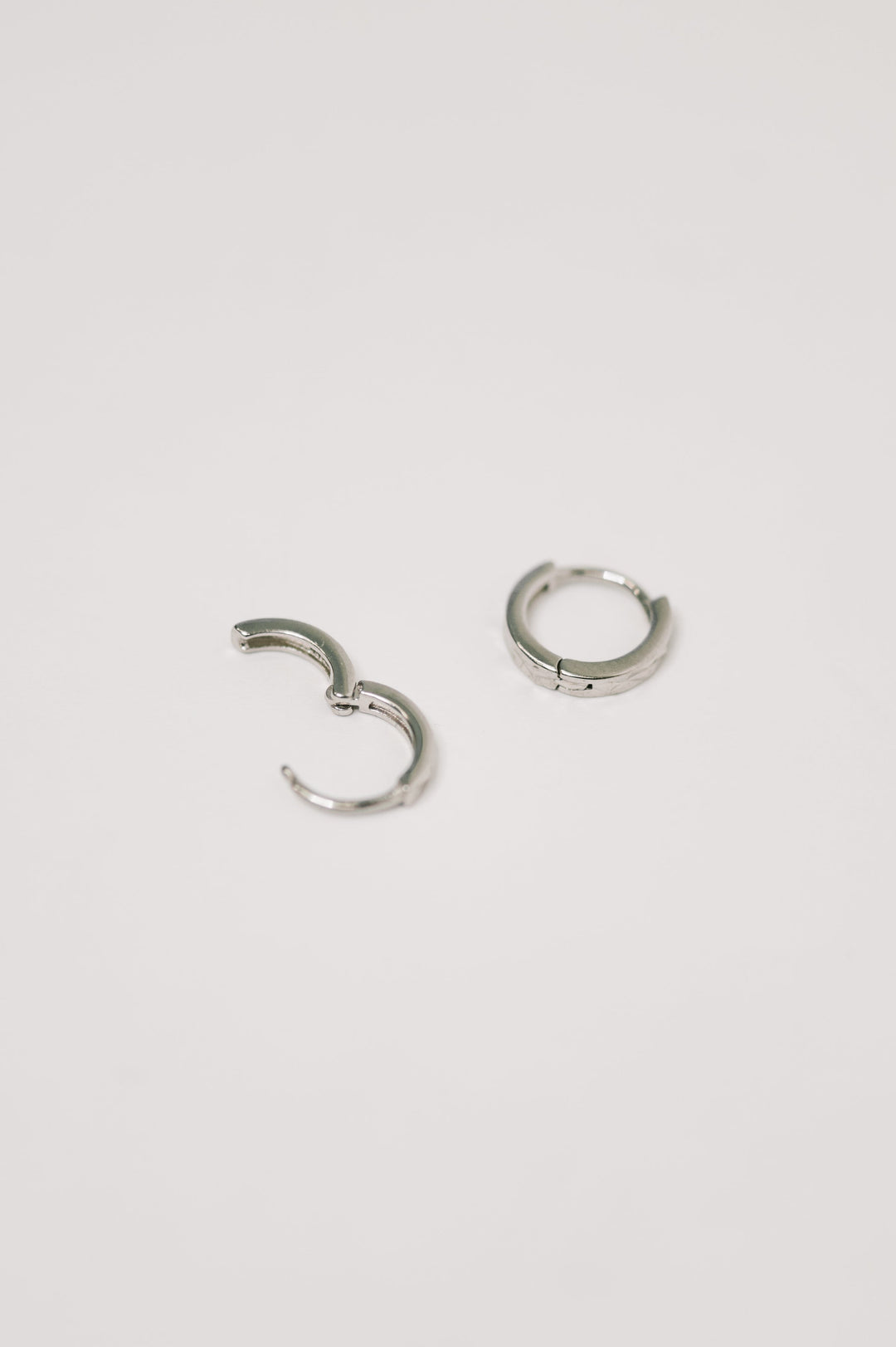 Any Reason Hammered Sterling Silver Earrings - 6/5