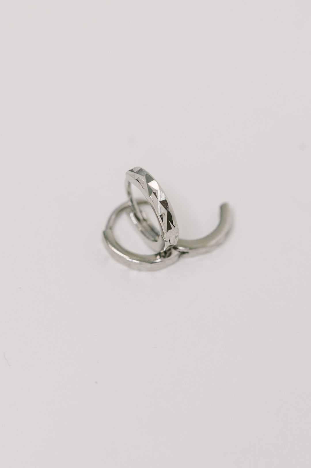 Any Reason Hammered Sterling Silver Earrings - 6/5