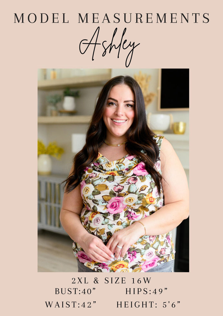 Need A Favor Colorful Henley Tank - 4/30