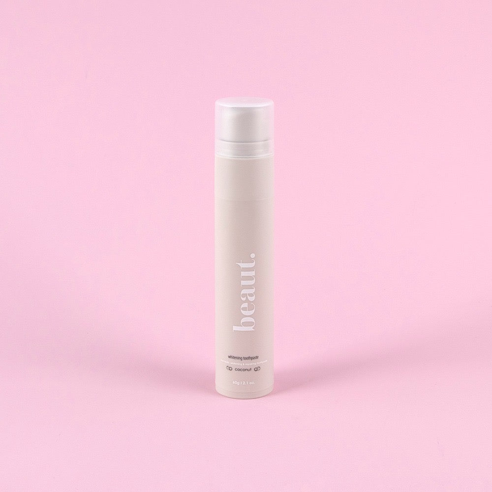 coconut whitening toothpaste by beaut. (Ships in 2-3 Weeks)