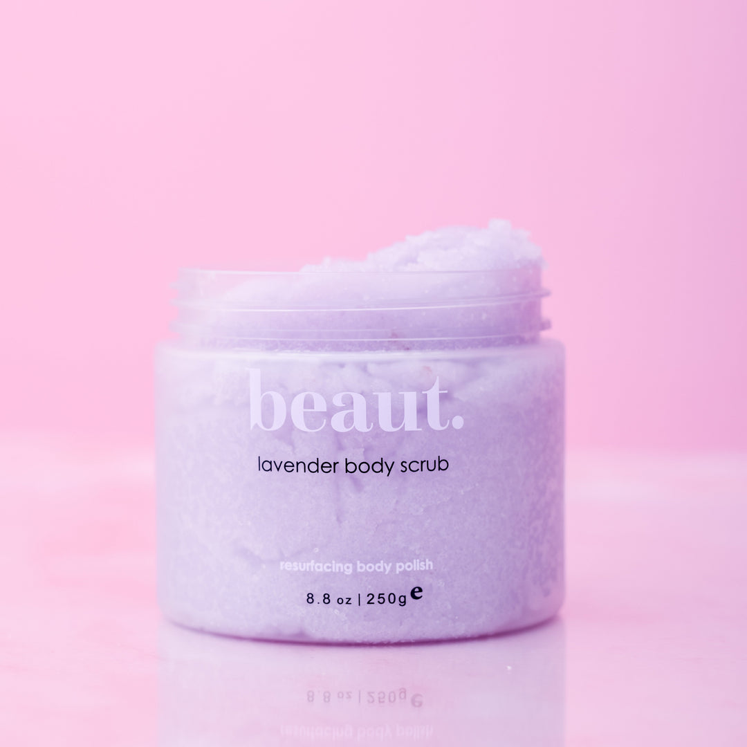 Lavender body scrub By beaut. (Ready To Ship)