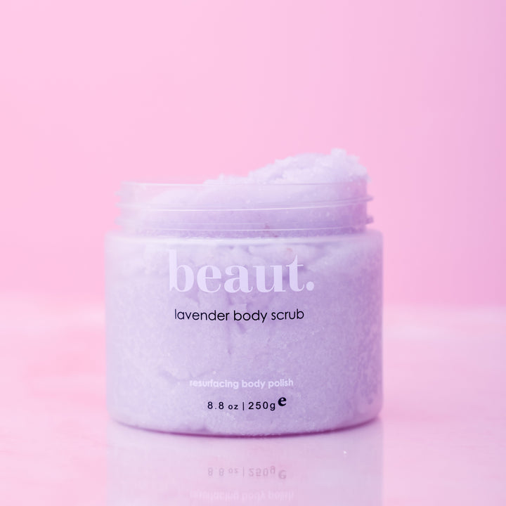 Lavender body scrub By beaut. (Ready To Ship)