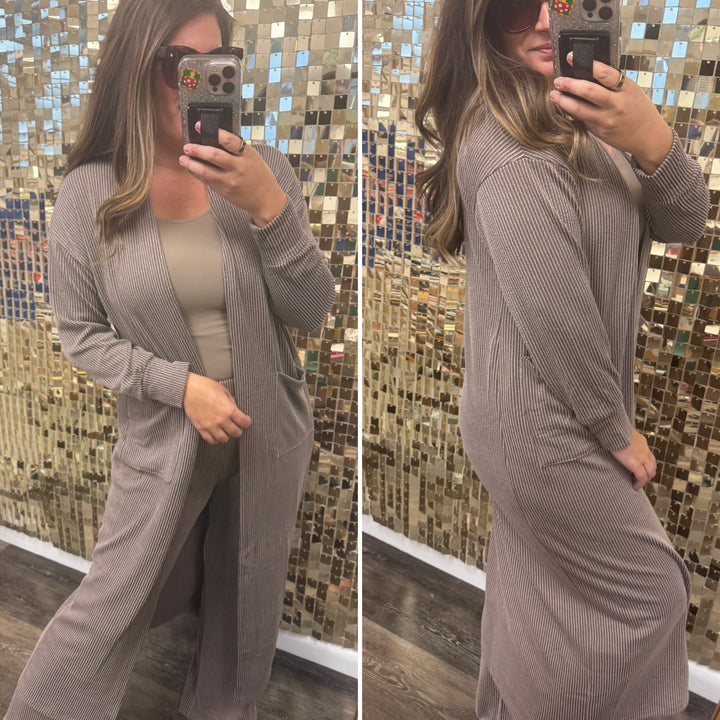 Sunrise Travel Set by Dear Scarlett - Oyster Grey