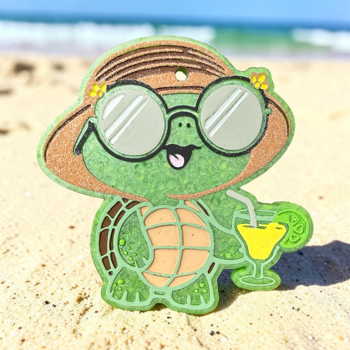 MAY PREORDER: On Turtle Time Freshie by Bug & Bean Freshies (Ships in 3-4 Weeks)