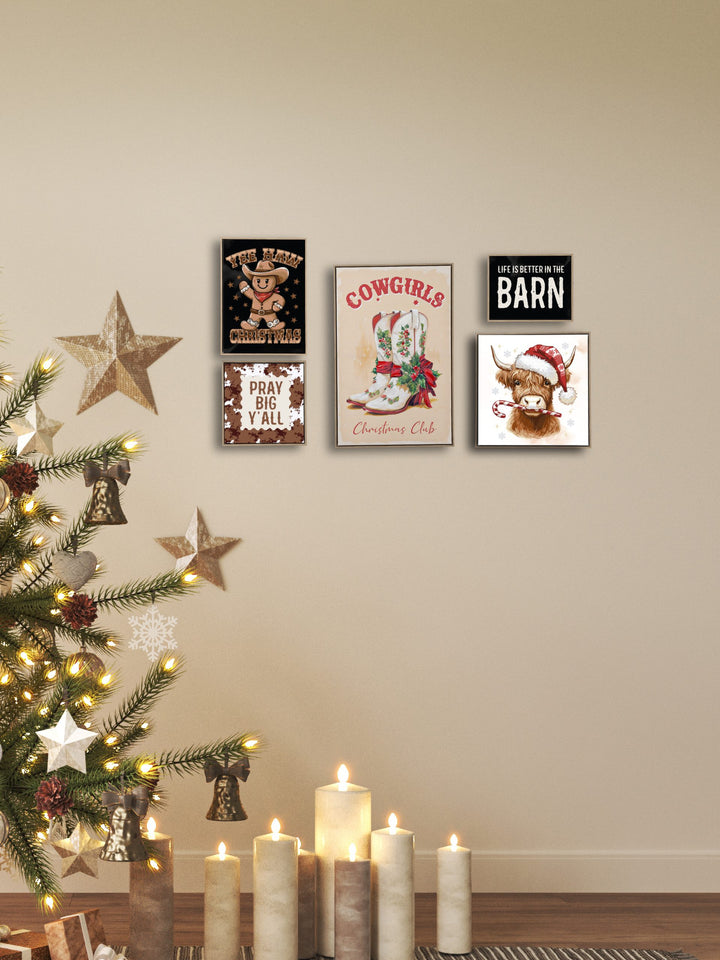 JUNE MARKET: Barn Collection Canvas Art by Simply Southern (Ships Late July)