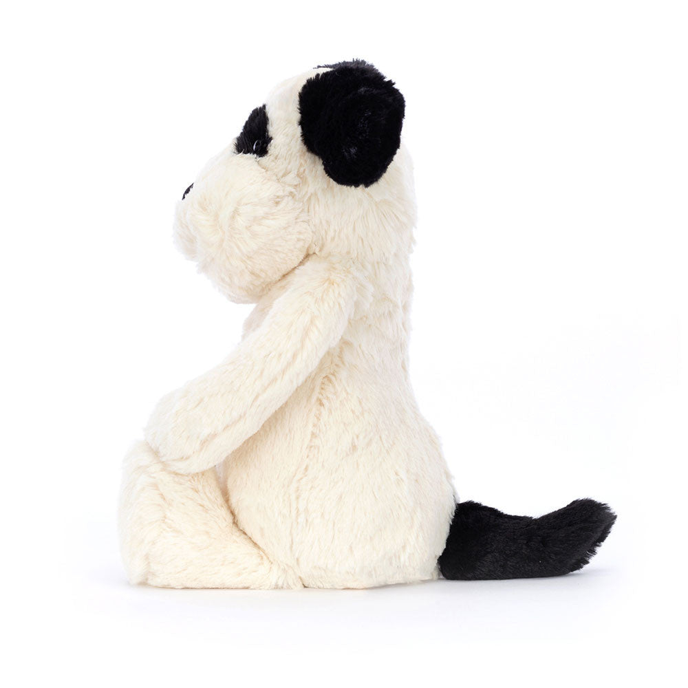Bashful Black & Cream Puppy by Jellycat