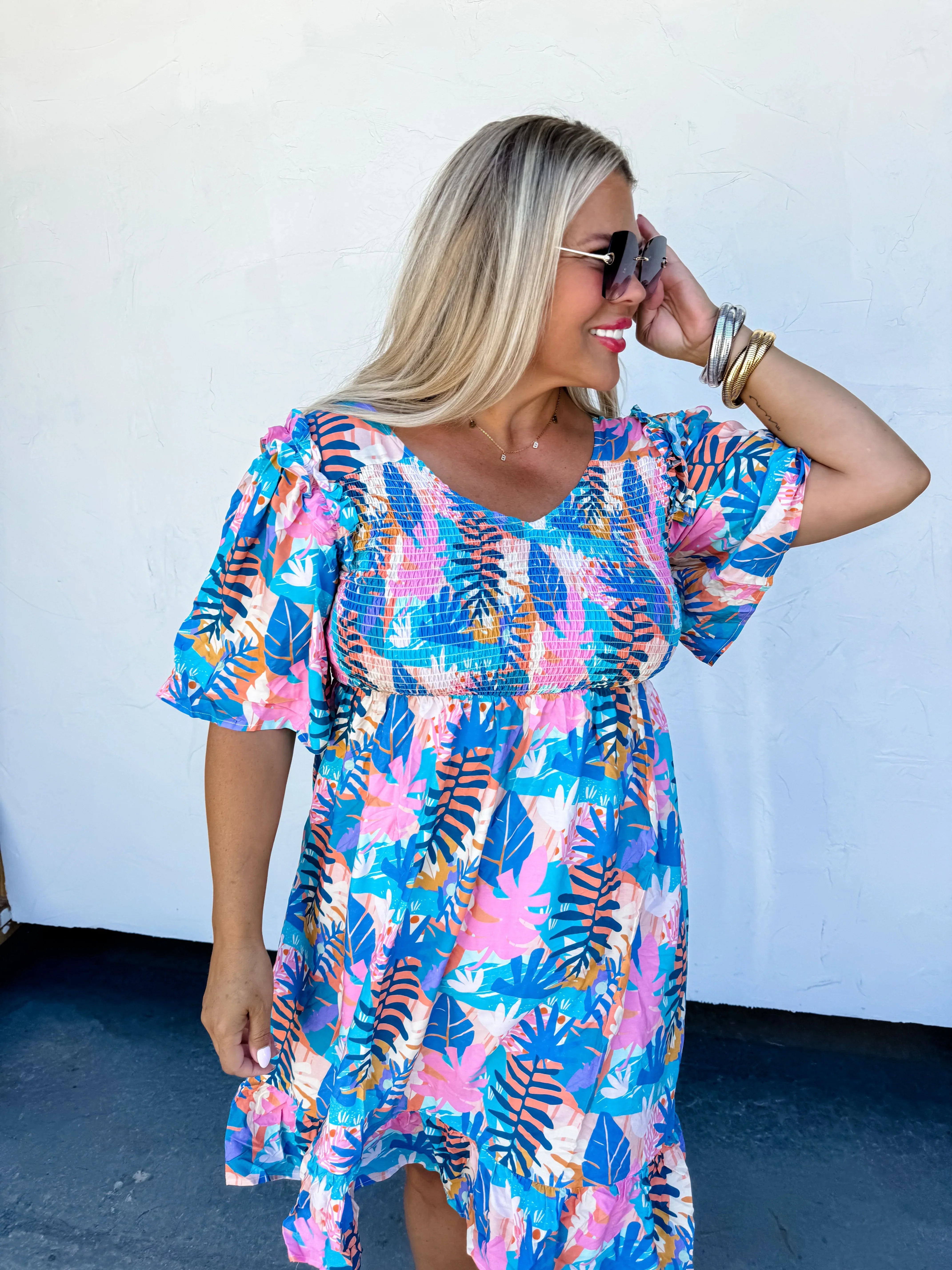 PREORDER: Cabana Floral Dress (Ships Early July)