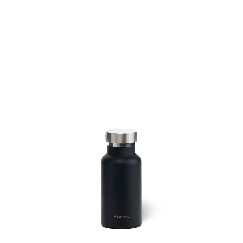 JUNE MARKET: Black Pearl Half Moon HydroHobo® Bag- bottle included by Wanderfull (Ships in 2-3 Weeks)