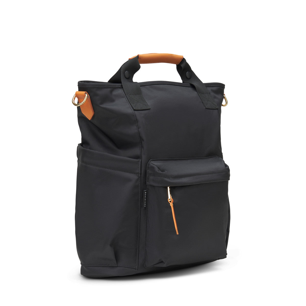 Brooklyn Convertible Laptop Backpack - Black (Ships in 1-2 Weeks)
