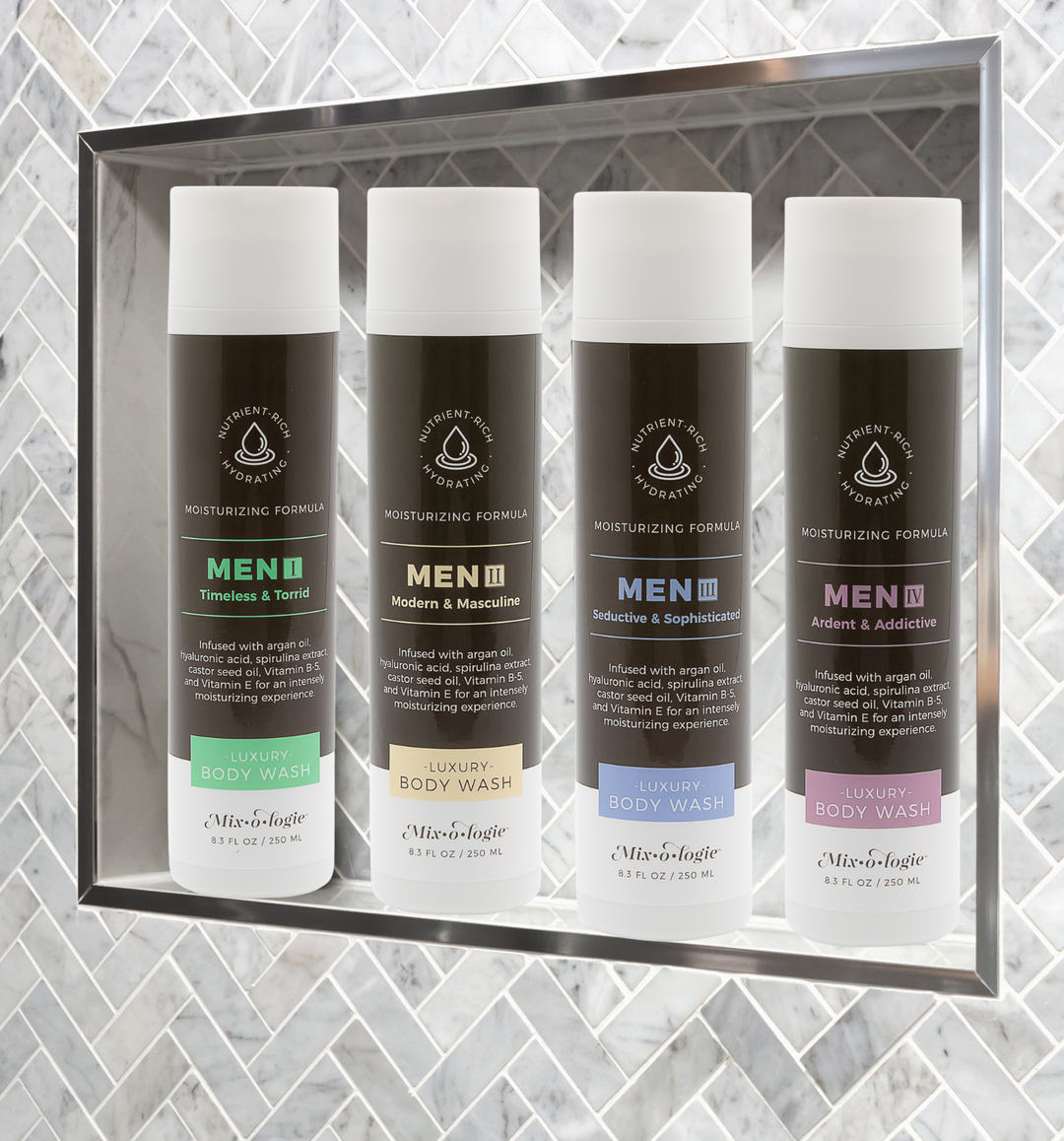 Men's Luxury Body Wash by Mixologie (SEPT ARRAY: Ships in 2-3 Weeks)