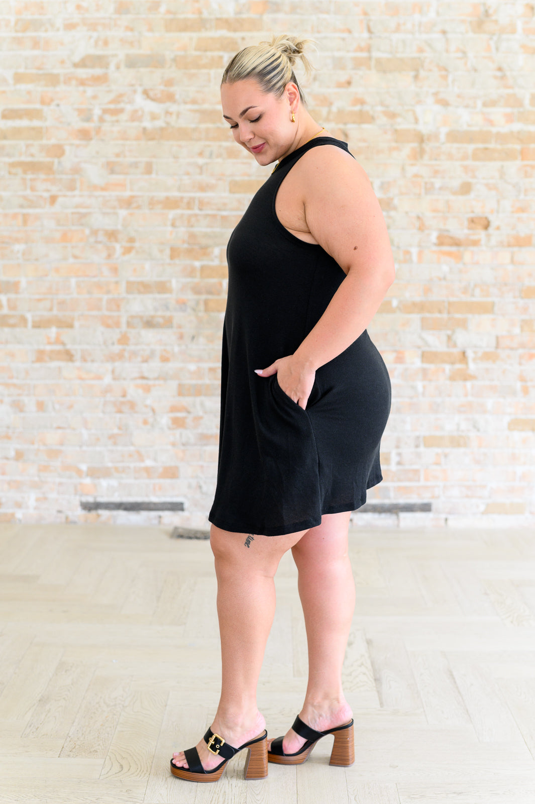 Back it Up Crisscross Cut-Out Back Dress - 7/2
