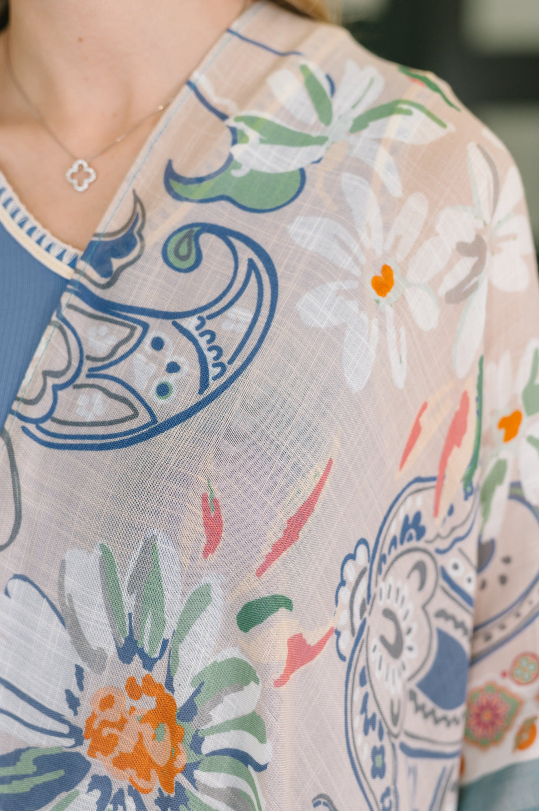 Back to My Roots Lightweight Kimono - 5/14