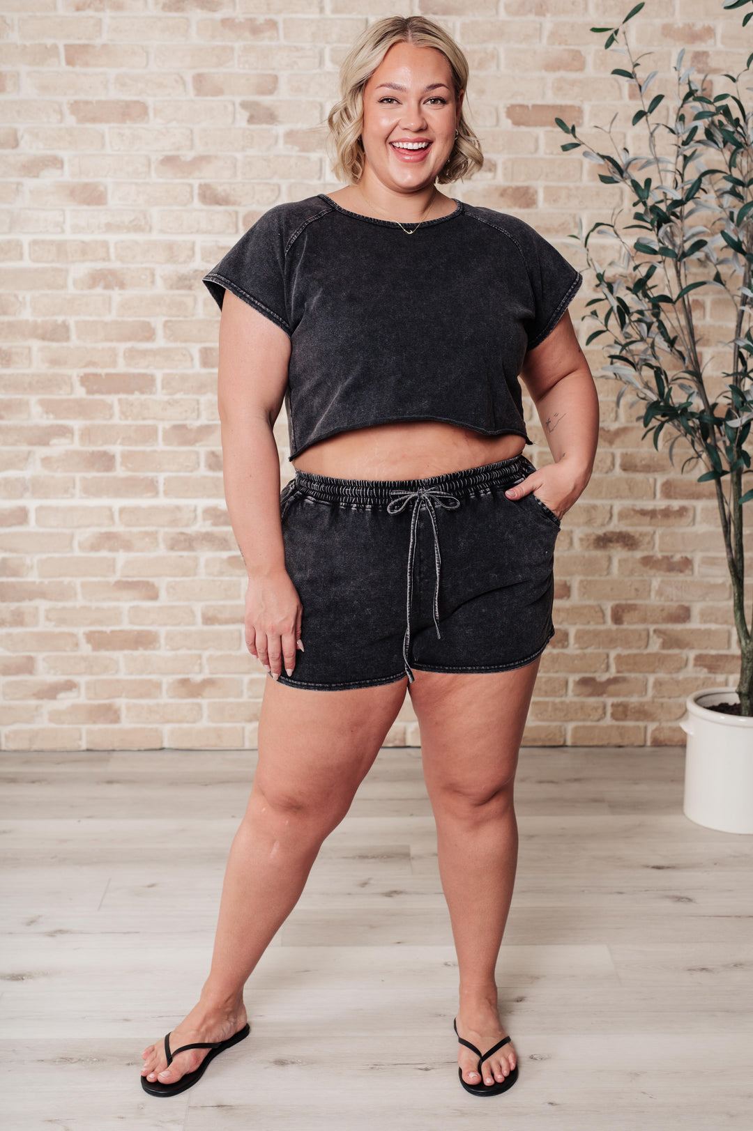 Back to Reality Mineral Wash Short Set - 3/30