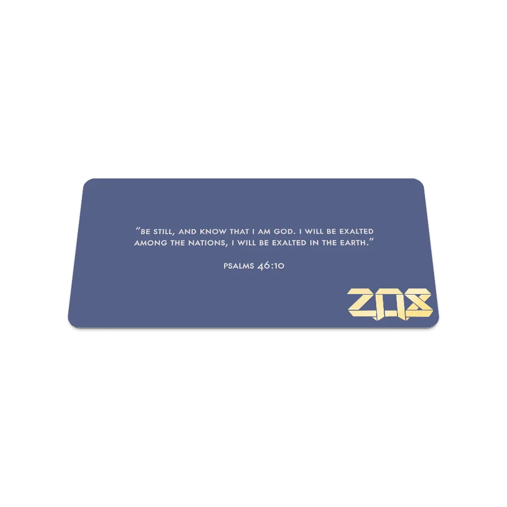 Be Still And Know Bible Verse Bracelet by ZOX