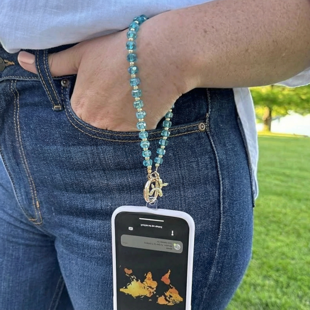Clip & Go Beaded Wristlet Bedazzled Collection by Save the Girls (SEPT ARRAY: Ships in 2-3 Weeks)