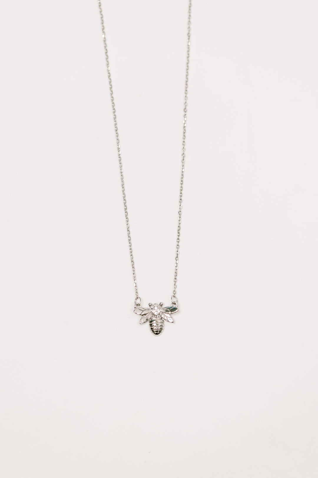 Bee Line Sterling Silver Necklace - 6/30