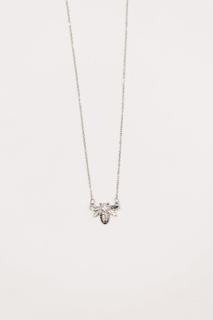 Bee Line Sterling Silver Necklace - 6/30