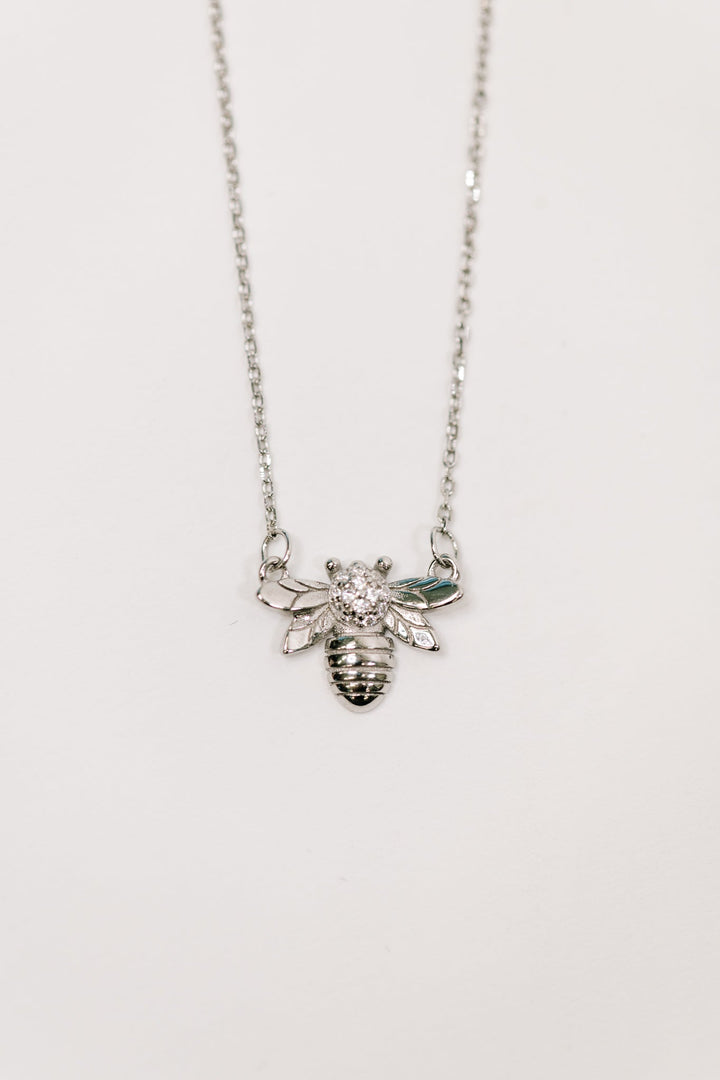 Bee Line Sterling Silver Necklace - 6/30