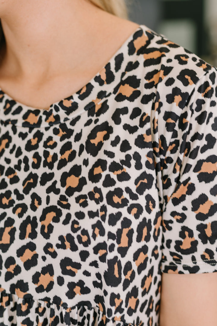 Better Stuff To Do Leopard Print Smock Dress - 6/19