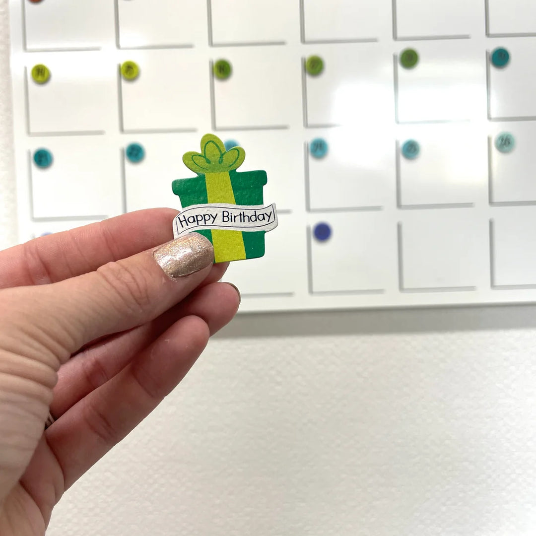 Birthday Calendar Magnets Set of 4 by Roeda (LIVE BOX: Ships in 3 Weeks)