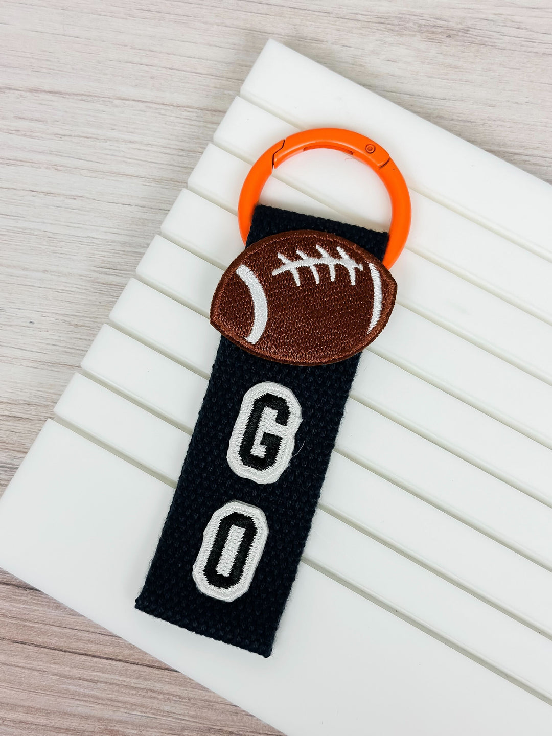 Football Game Day Key Chains - Choice of Color
