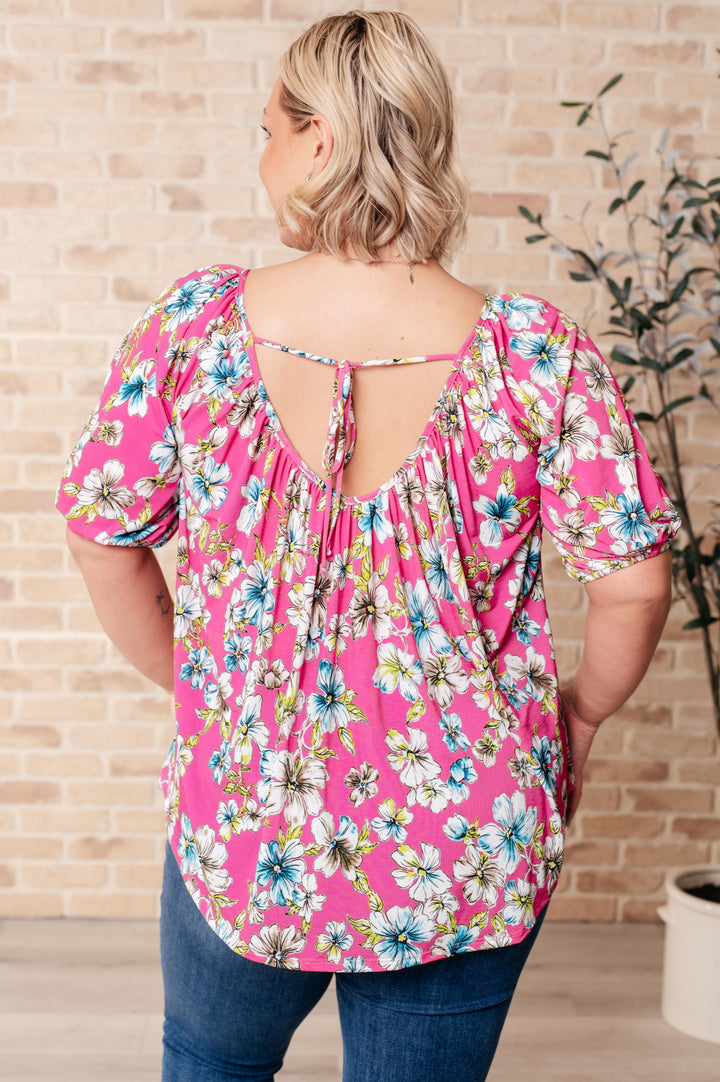 Bloom So Bright Floral Top - 5/18