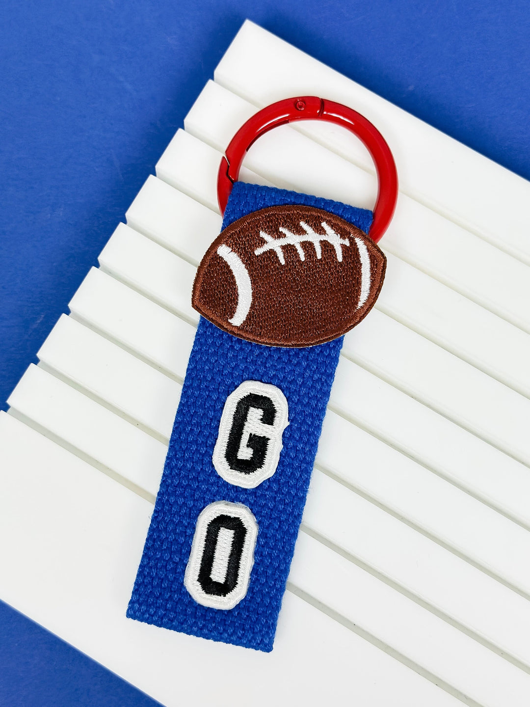 Football Game Day Key Chains - Choice of Color