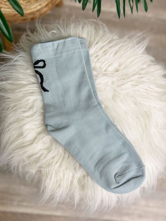 Bow Crew Socks