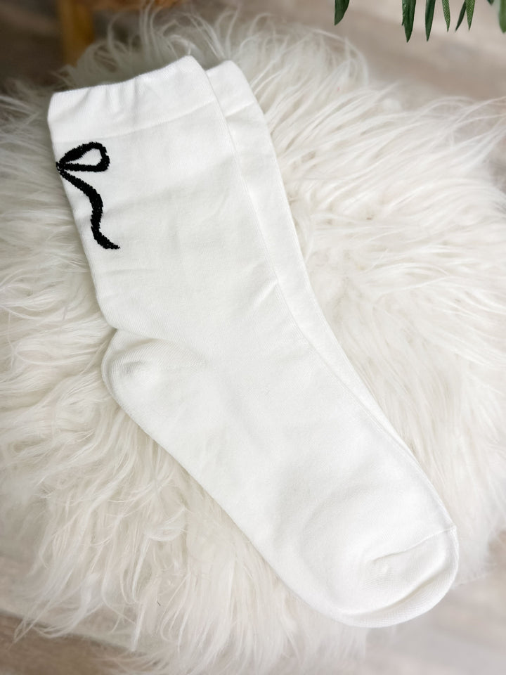Bow Crew Socks