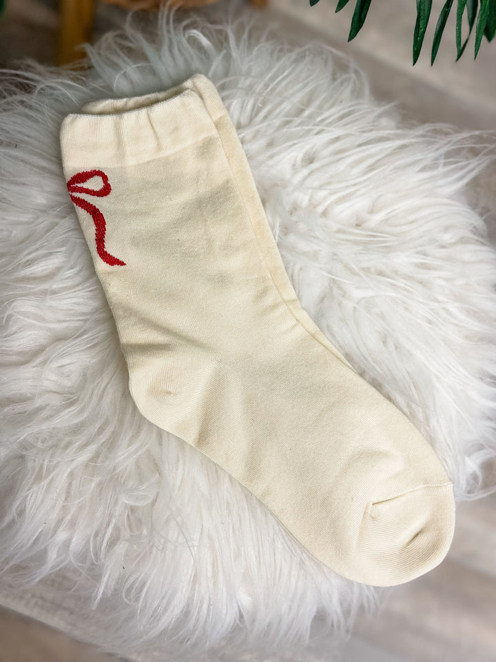 Bow Crew Socks
